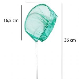 Mini Passaguá Pega Iscas Em Alumínio Redondo Nylon